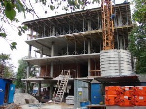 Начало строительства - Дом на Алябьева